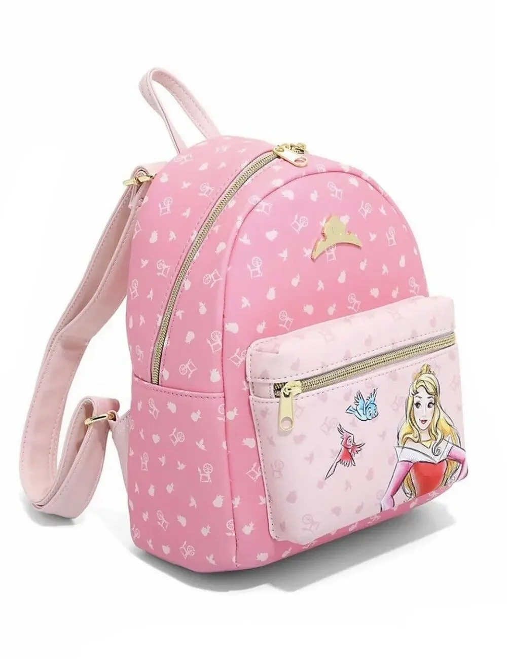 Loungefly Disney Sleeping Beauty Mini Backpack Princess Aurora Birds Sketch
